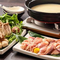地鶏の鶏すき鍋　一人前