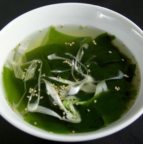 Seaweed soup