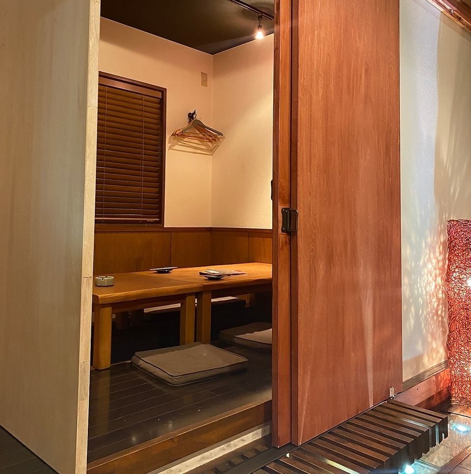 2 people ~ Completely private room with horigotatsu! Enjoy your meal in a private space!