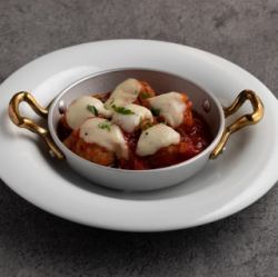 ポルペッティーネのモッツアレラチーズ焼き