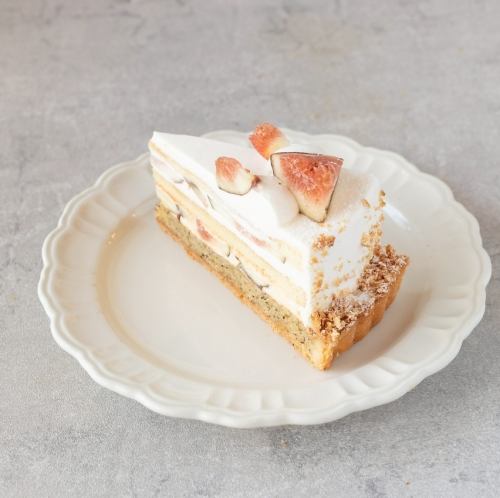 いちじくのショートケーキタルト