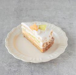 メロンと紅茶のショートケーキタルト