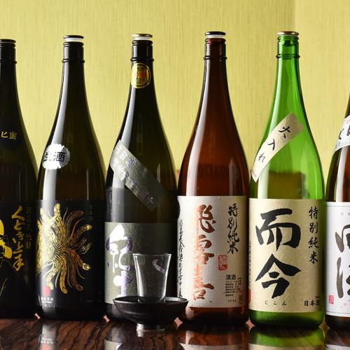Introducing recommended sake and shochu!