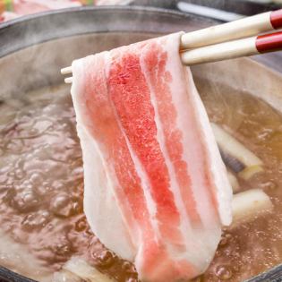 大理石纹黑猪肉最适合用来做涮锅！