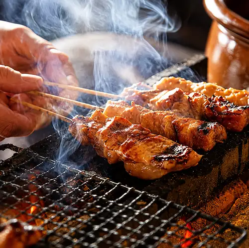 極上の炭火焼き鳥食べ飲み放題