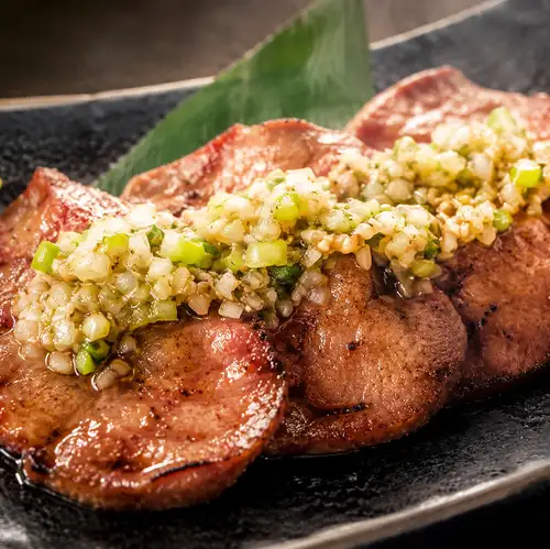 塩との相性が抜群の焼き方までこだわった牛タン塩焼き