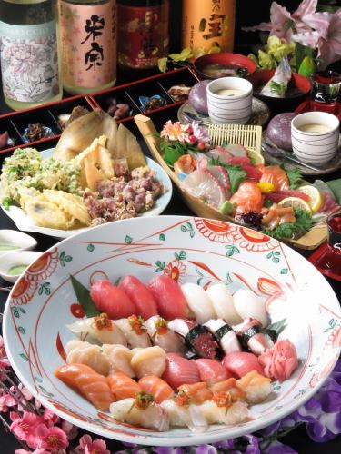 ● All-you-can-eat nigiri sushi