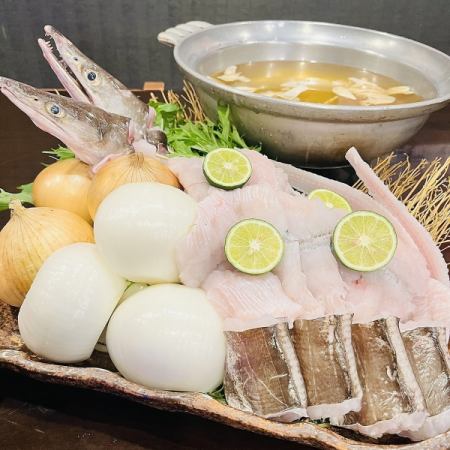 現在正是旺季！ 【Hamoski火鍋套餐】5500日圓→4420日圓！另加1580日圓暢飲！