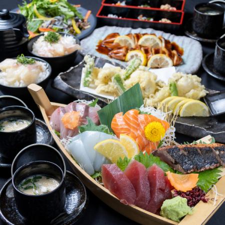 大満足！【夏の味覚コース】5500円⇒4000円プラス1580円で飲み放題も！！