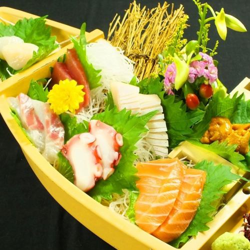 Today's recommended sashimi platter (6 or more types)