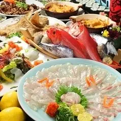 【幹事ビックリコース】飲み放題込み全6品♪50名様まで対応可能！