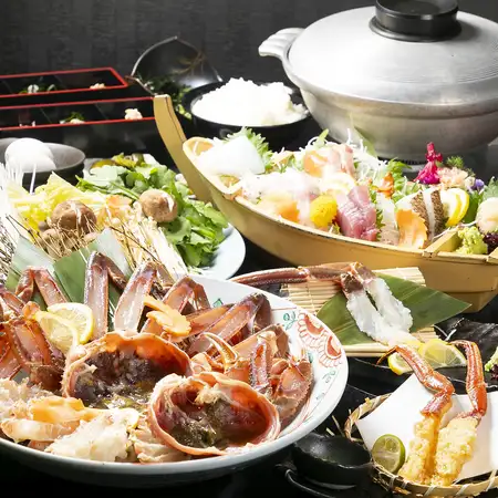 11月15日から！カニスキ鍋コース11,800円飲み放題付き+1,580円