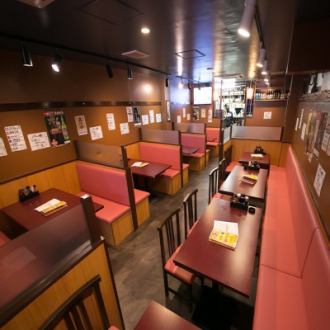 【店丸ごと貸切宴会!!40名様～対応可】ワンフロアの店内は見渡しやすいので、幹事様も安心で参加者の皆様も一体感ある和やかな宴会をお愉しみいただけます。メニューは野菜、豆腐、魚、肉料理や〆のお食事まで、バランスよくボリュームもたっぷり。本場中国で修行した本格中華料理を是非ご堪能ください。