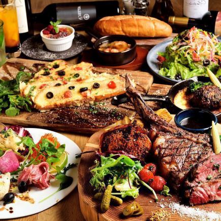 [Welcome/farewell party] Carefully selected! Grilled Yukhoe, homemade roast beef, 3 hours all-you-can-drink, and 11 dishes, 7,150 yen ⇒ 6,050 yen