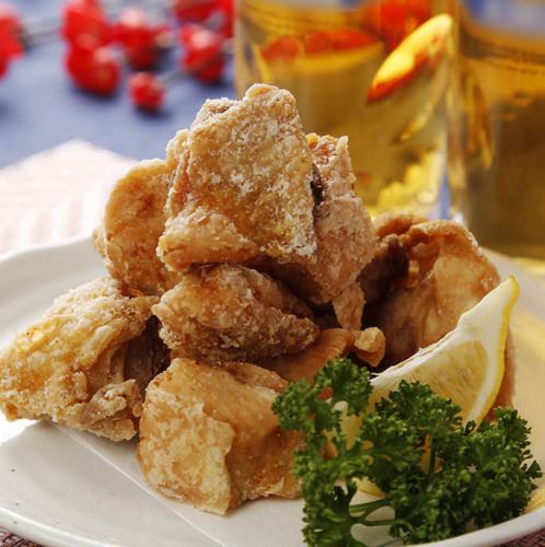 Deep-fried young chicken