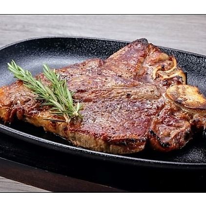 Prime beef T-bone steak £ 1