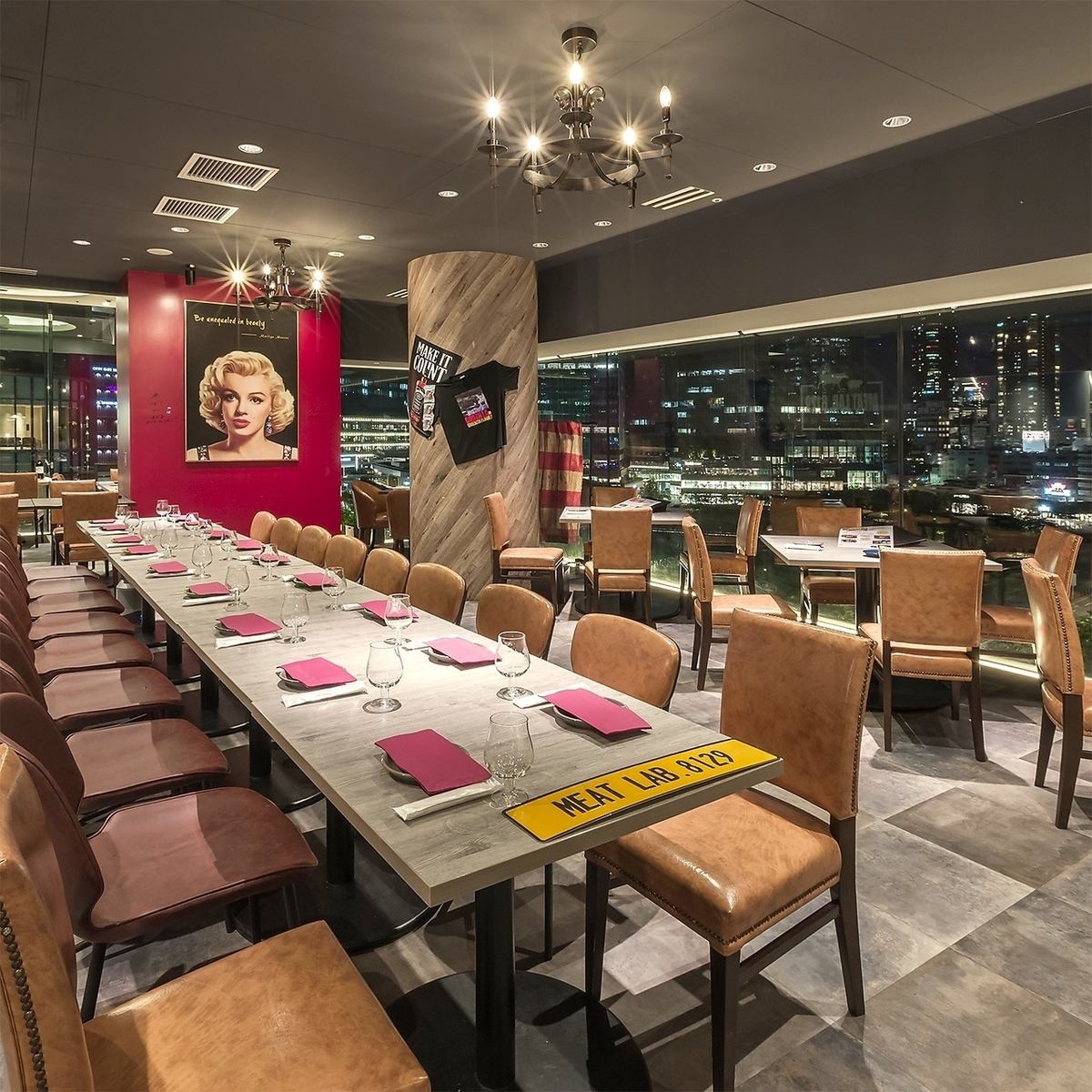 梅田の夜景とともに優雅なクリスマスパーティーを!