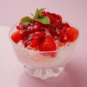 COVOT 특제 딸기 우유 굴 얼음