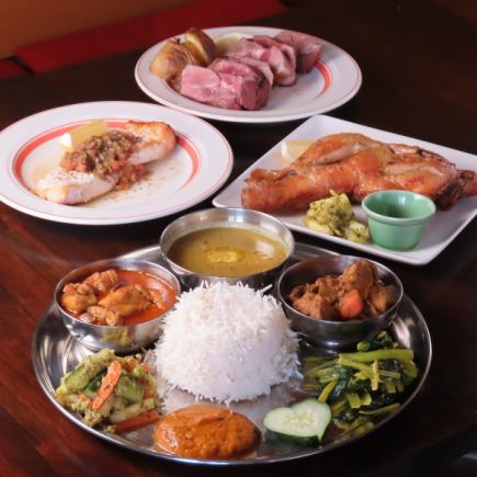 モダンネパリーコース 全5品 3500円(税込)