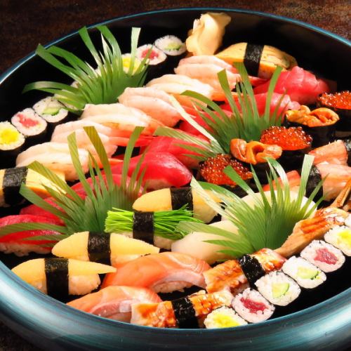 Boasting sushi