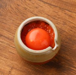 サーモンといくら親子ユッケ