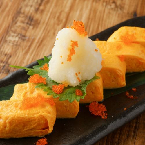 蘭王卵のだし巻き