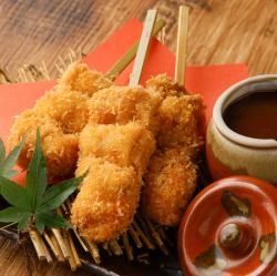 【名物】鶏カツ　自家製味噌で