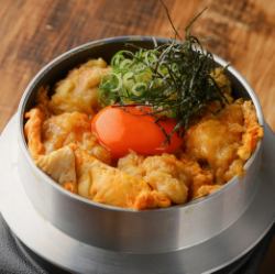 釜めしの天とじ丼