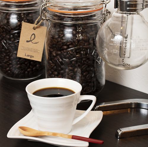 ◆ Siphon coffee using “Largo” beans ◆