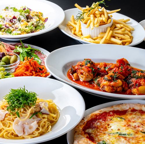 【3月17日~】自慢のイタリアンを気軽に!★ブラボーコース!全12品飲み放題付