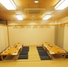 Recommended tatami mat seats for banquets with a large number of people ◎