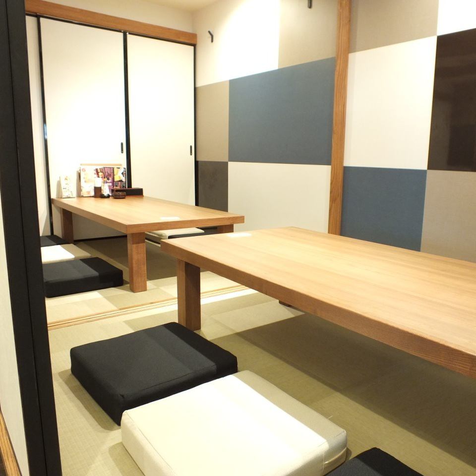 少人数向け完全個室★スタイリッシュな空間!最大12名様までOK!