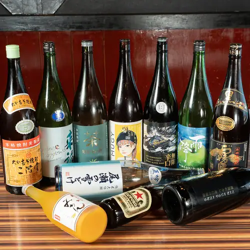 種類豊富なドリンクで乾杯