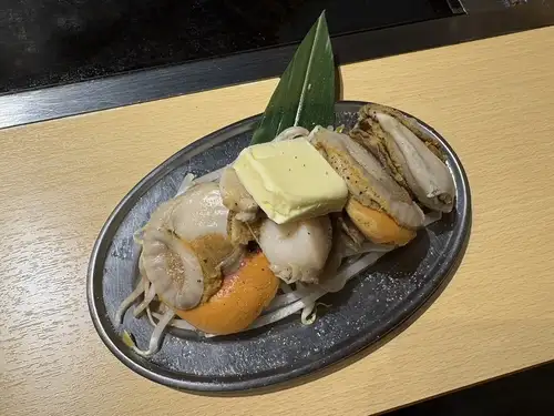 Scallops in butter (4 pieces)