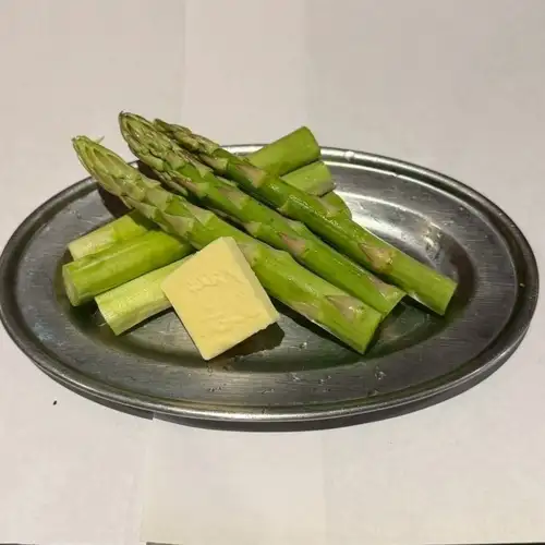 Grilled asparagus
