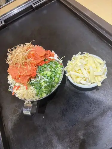 Half Mentaiko Cheese Monja