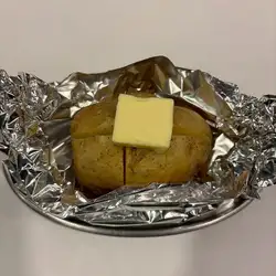 Potato with butter / Garlic baked in foil