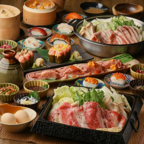 검은 털 일본소 ♪ 샤브샤브 or 스키야키 뷔페