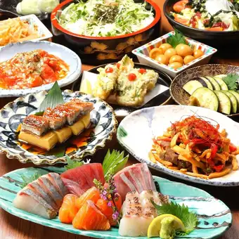 2H飲放付【団体様歓迎◎】鱧、うなぎあり♪夏の宴贅沢コース全15品