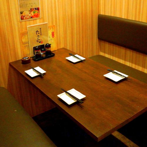 2名様から利用可能な個室