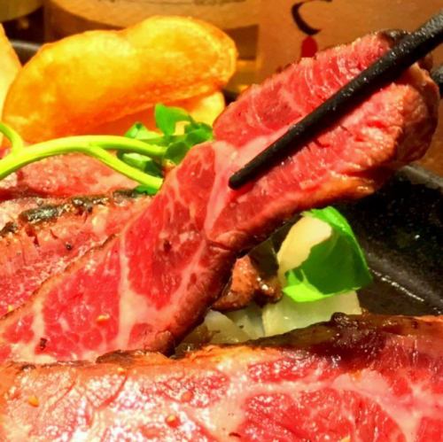 当日OK！牛ハラミステーキを味わう全9品!コース+2H[飲放]→4000円