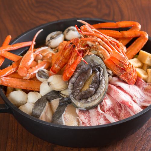 海鮮鍋がメインのお店！