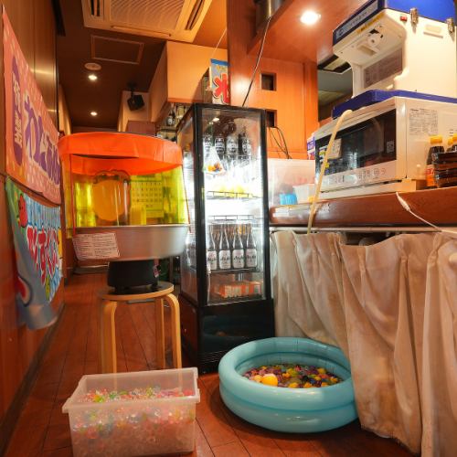 お子様も主役♪うれしい工夫いっぱいの店内