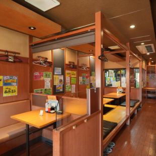 大人数でも入れます。最大５０名