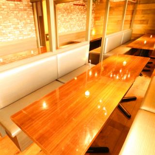 ご宴会にぴったりの個室席を多数完備！人数に応じた完全個室席をご用意させていただきます♪