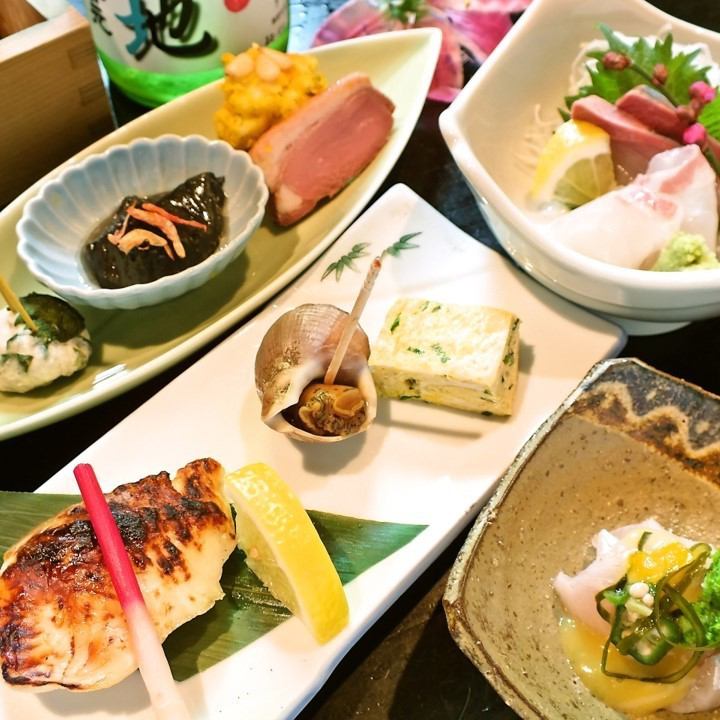 在成年人的氛圍中，您可以以優惠的價格享受精緻的日本料理的“大西”