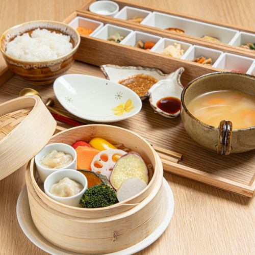 【1日10食限定】Bランチ<せいろ蒸しランチ>
