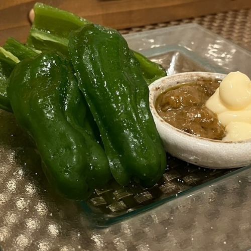 chilled green pepper
