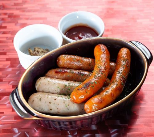 Recommended sausage platter