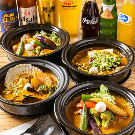 高槻で楽しむ札幌発スープカレー◆土鍋でご提供するコク深いスープをぜひご賞味あれ♪